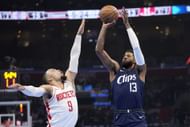 Paul George of the LA Clippers (right)